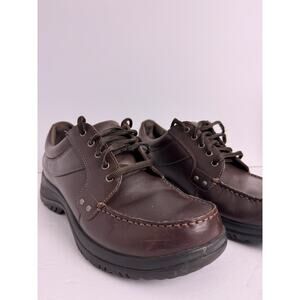 Dansko Wyatt Men’s Size 42 EU (US 9-9.5) Brown Leather Slip Resistant Comfort